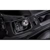 For MG ZS 2017- Car Accessories Carbon Fiber Style Gear Shift Panel Center Console Cover Trim Frame