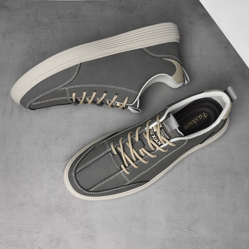 Модные брендовые мужские кроссовки из вулканизированной кожи, универсальные кроссовки для скейтбординга для мужчин, легкие спортивные кроссовки, универсальная обувь для ходьбы