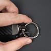 Premium Leather Car Key Fob Keyring Car Interior Accessories for Mitsubishi Outlander Lancer Grandis Airtrek Dignity