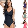 One-Piece Swimsuit Women's European and American Exercise Bikini Swimsuit Bikini