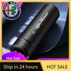 Car Stickers For Alfa Romeo 500ml portable Car smart Thermos mug Insulation cup with temperature display For Alfa Romeo Abarth J