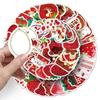 Cartoon Strawberry Stickers Diy Kid Toys Gift Decorative Decal For Scrapbook Laptop Luggage Bottle Waterproof
