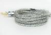 Single Crystal Copper Silver Plated Earphone Upgrade Cable 8 Core Chinese QDC Earphone Replacement Cable [JSHiFi-Zeus] QDC4.4mm Re-Cable 4.4mm