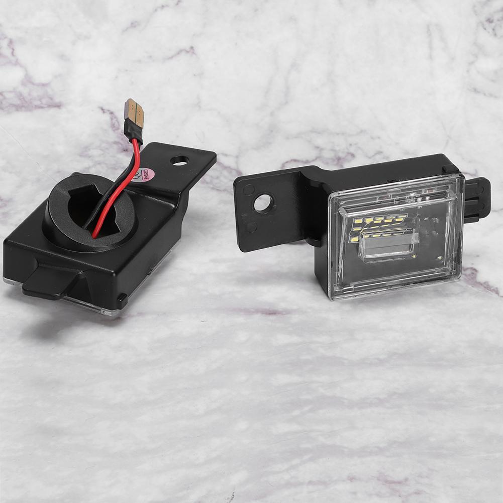 Пара левая правая 15 светодиодов подсветка номерного знака подходит для Chevy Silverado 20142018DC12V