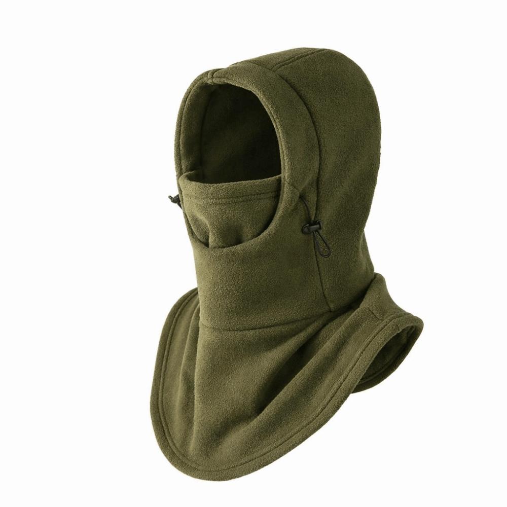 New Warm Scarf Mask Integrated Hat Windproof Coldproof Helmet Cap 3-in-1 Breathable Neck Warmer Autumn and Winter