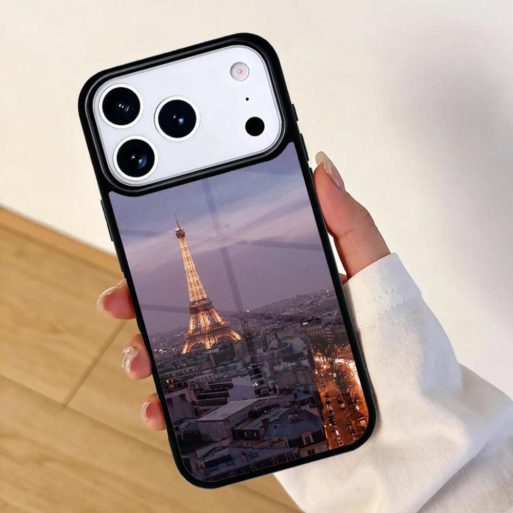 France Eiffel Tower In Paris Mobile Phone Case for IPhone 17 AIR 16pro Max 15 14 13 12 11 Bumper Cover