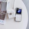 Сумка-кроссбоди 2-в-1 Чехол для телефона для Samsung Galaxy Z Flip 7 6 5 4 Flip6 Flip5 Flip4 Наплечная сумка Ремешок-ожерелье Кожаная обложка