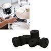 20PCS Felt Felt Washer Pads Black And Grey Drum Set Accessory Cymbal Felt Washer  For Drummers