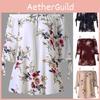 Fashion Womens Plus Size Floral Print Cold Blouse Camis Casual Shoulder Tops For Summer