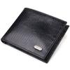 Elegant Men's Bi-fold Wallet Made of Genuine Textured Leather CANPELLINI Purse 21587 Brown