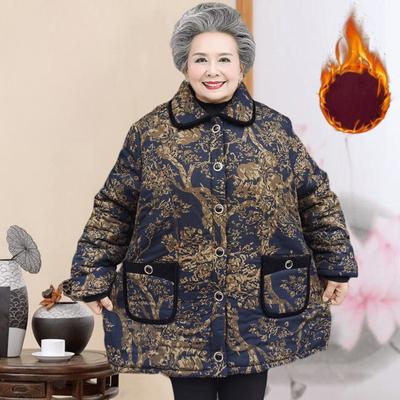 Зимняя куртка Mother's Plus большого размера с хлопковой подкладкой, женская, плюс бархатная, толстая, с хлопковой подкладкой, модная куртка