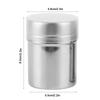 Stainless Steel Fine Mesh Powder Shaker Chocolate Coffee Sifter for Kitchen Baking Cooking