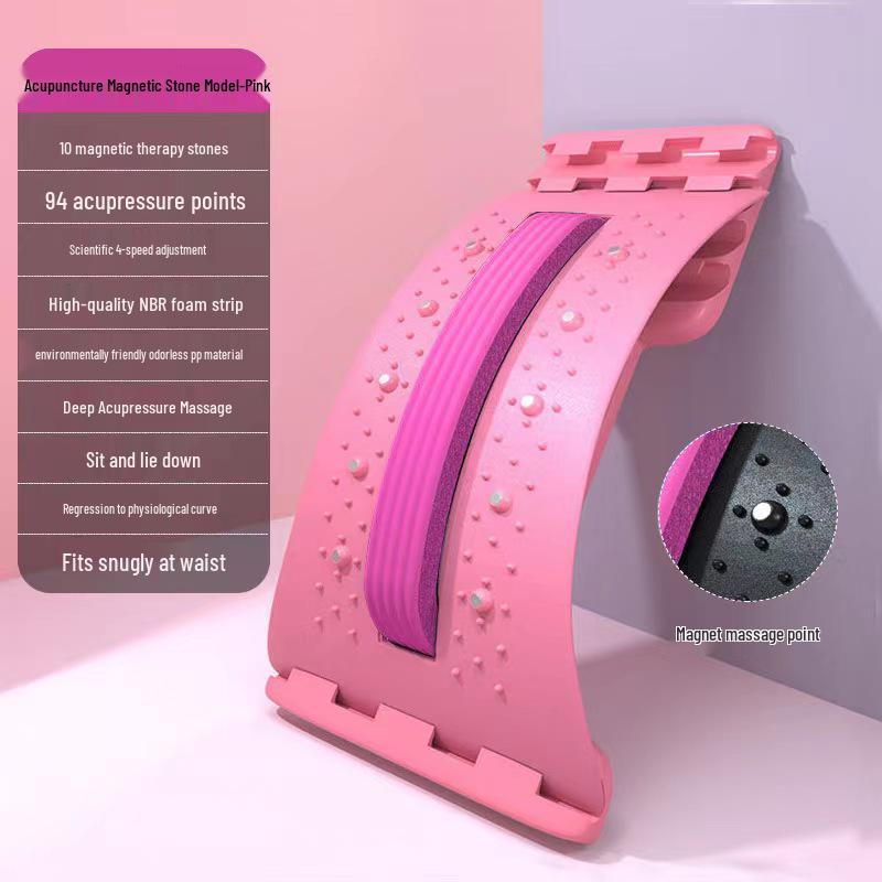 Регулируемая поясничная успокаивающая доска и массажер для талии