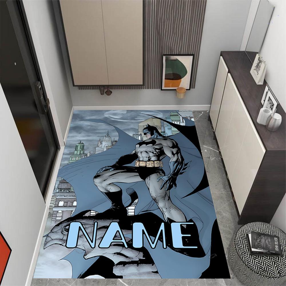 Looney Taz Art Personalized Name Carpet Design for Decorate room Entryway Study room Balcony Anti-slip Rug Anime Office Decor