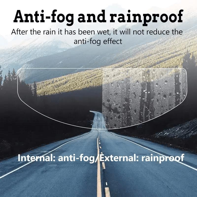 Motorcycle Helmet Nano Anti-Fog Spray - 50ml, suitable for everything from goggles to car windows. An essential for rainy drivin