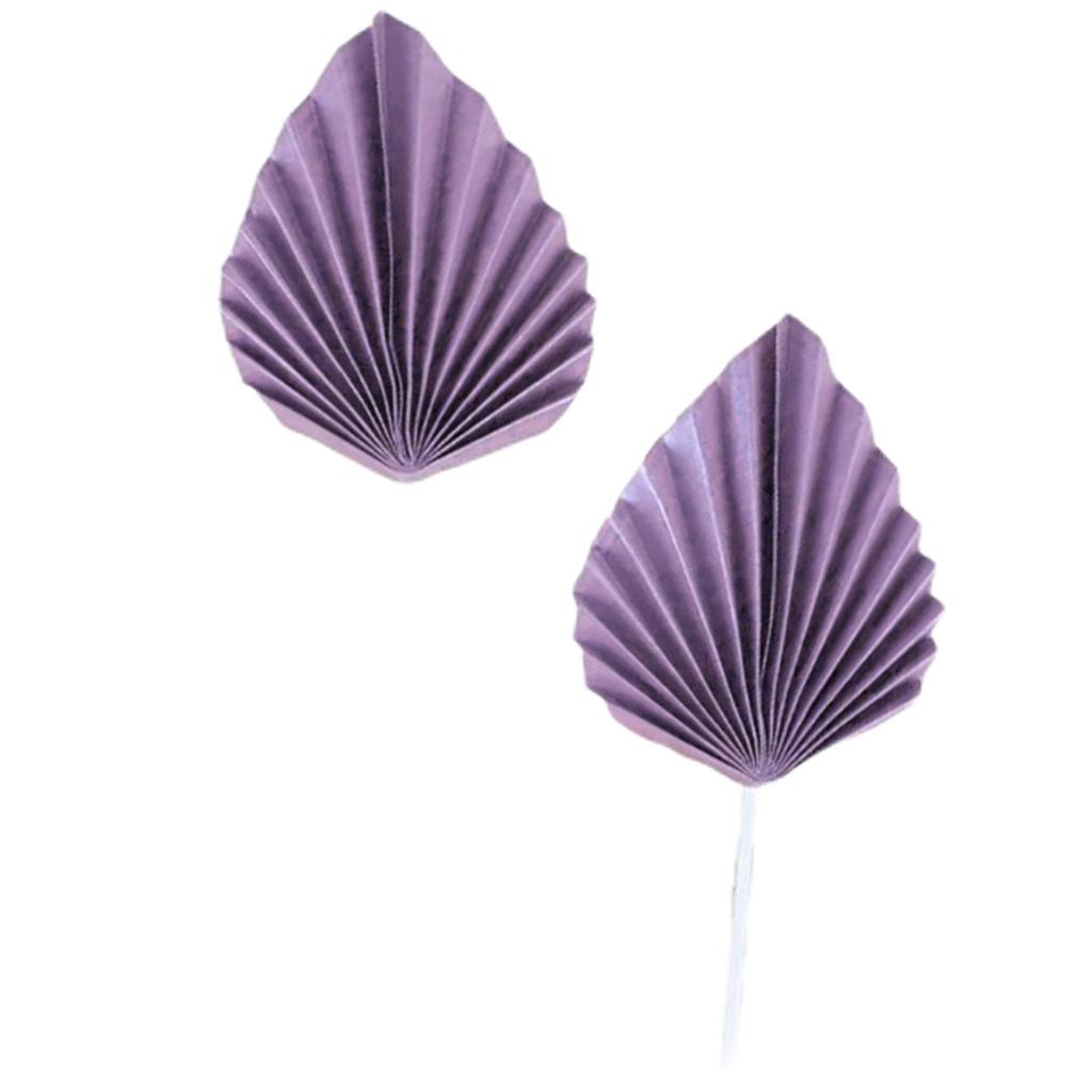 4pcs Spear Cake Topper Happy Birthday Golden Leaf Decor Wedding Baking Dessert Table Party Favors