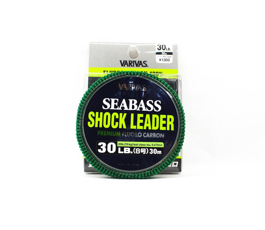 Varivas Флюорокарбоновый шок-лидер Морской окунь 30 м 30 фунтов (0816)