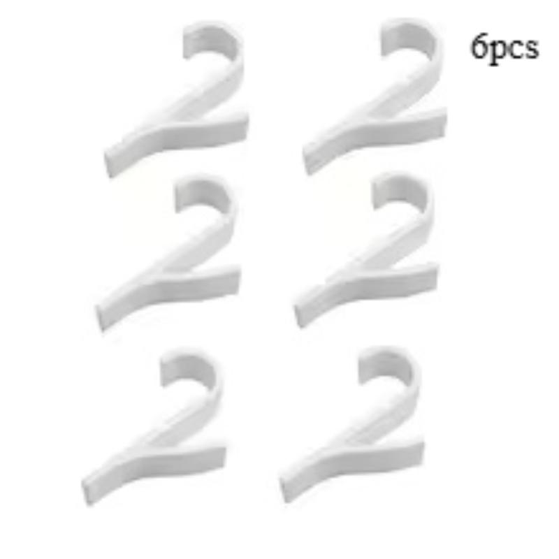 2/4/6 Pcs Hangers for Heated Towel Multi-Purpose Radiator Hooks Coat Clothes Hanger Scarf Rack Bath Hook