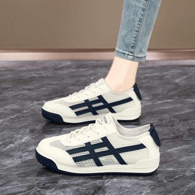 Женская обувь больших размеров 41-43 Полые спортивные сандалии 42 Летняя дышащая сетка для широких полных ног спортивная обувь Форреста Гампа для женщин