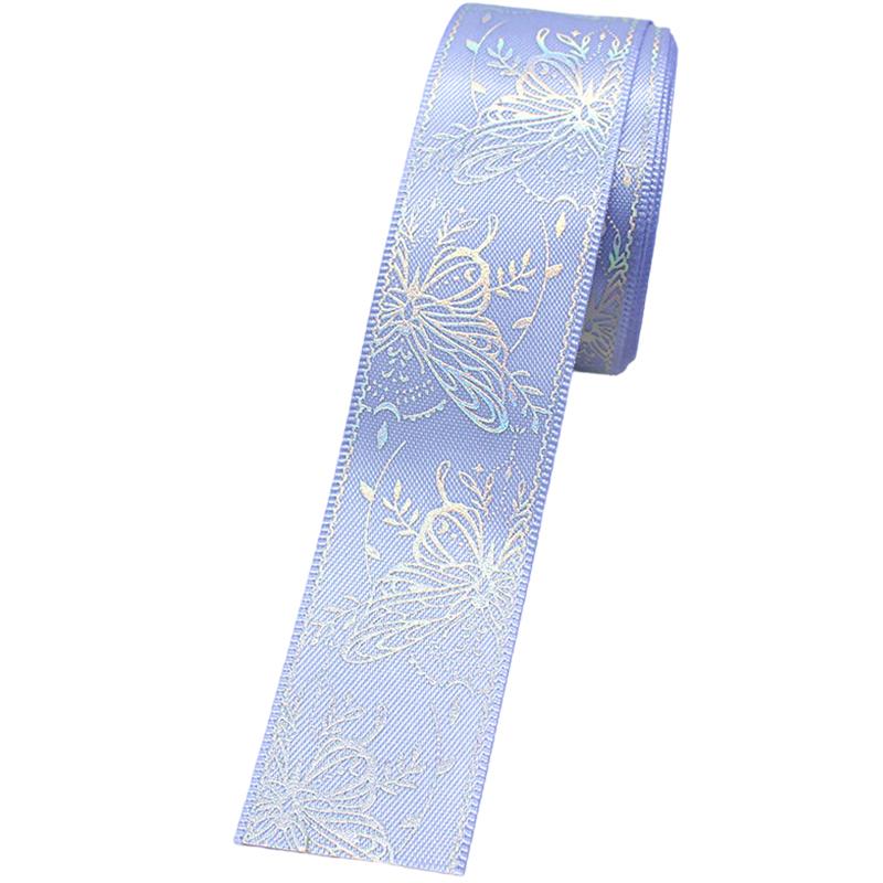 2,5 см*1 м/рулон обертка DIY несколько цветов декоративный узор горячего тиснения брошь значок градиент головной убор шляпа 9 цветов