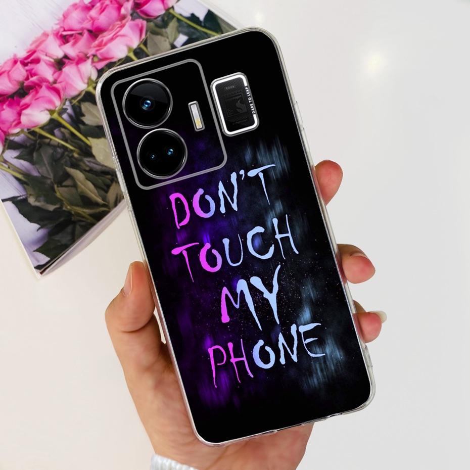 Для Realme GT3 RMX3709 Крутой Мультяшный Чехол-Дракон Для Realme GT 3 GT3 240W 5G Мягкие Силиконовые TPU Чехлы