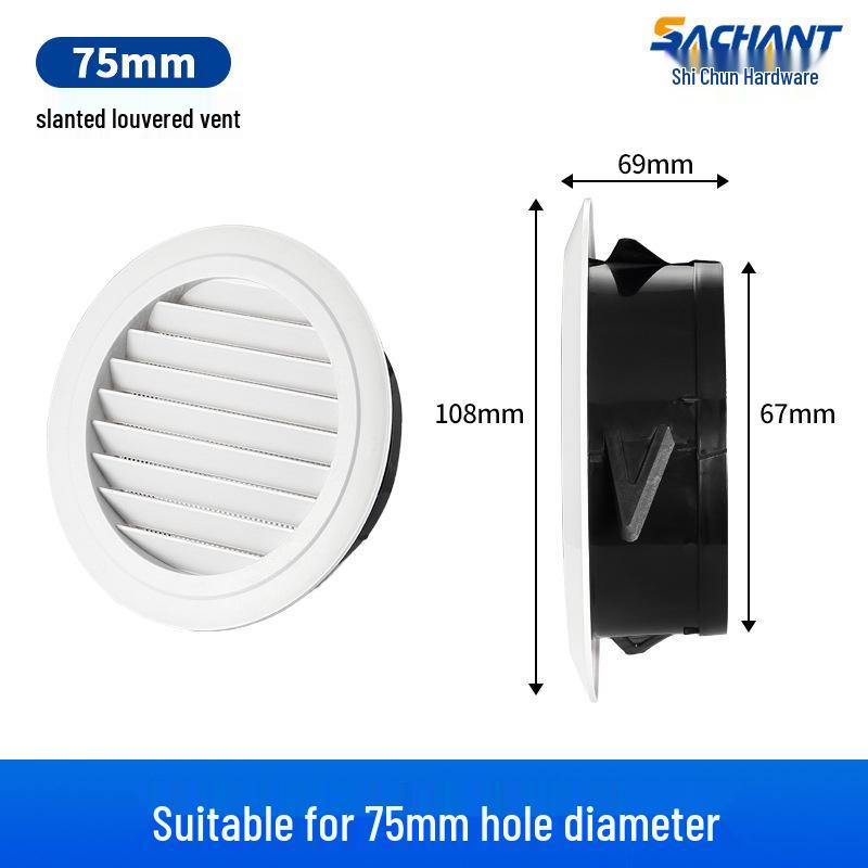 Регулируемый круглый ABS-диффузор для центрального кондиционирования