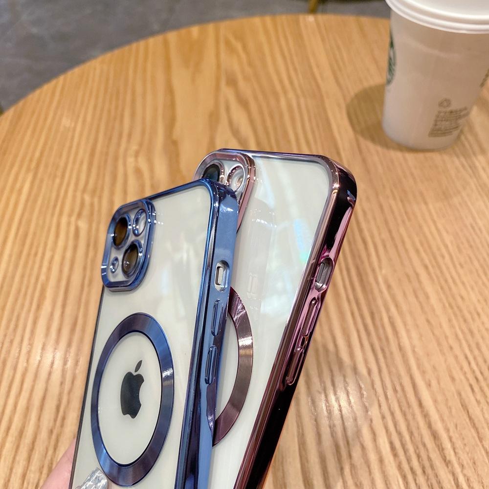 Стеклянный защитный чехол для камеры Magsafe для Iphone 14 13 11 12 Pro Max альпийский зеленый прозрачный мягкий чехол с покрытием