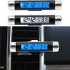 Auto Electronic Clock Digital Clock Temperature Display Car Thermometer Calendar Car Digital Time Clock Car Accessory