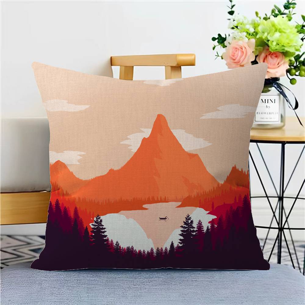 Deep Forest Firewatch Pillowcases Home Bedding Decorative Pillow Cover Wedding Super Soft Pillow Case