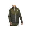 Nike Colorblock Stand Collar Zipper Logo Print Down Vest Men Vests Green DV0757-326