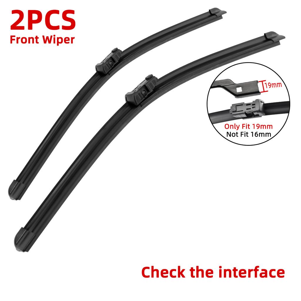 2PCS Wiper Blades For Skoda Roomster 2006-2016 21" 21" Fit Front Windshield Windscreen Window Brushes Cutter Accessories 2012 2013 2014 2015 2016