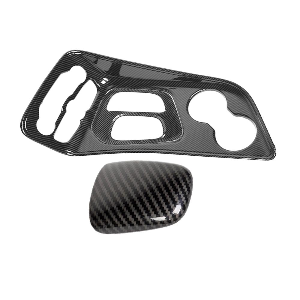 Центральная консоль автомобиля, панель переключения передач, декоративная крышка, наклейки, накладка для Dodge Challenger 2015-2022, внутренние молдинги