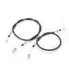 2PCS Rear Brake Cable Left/Right 540051201/540051202 Fit for Kawasaki Mule Gasoline Diesel 2x4 4x4