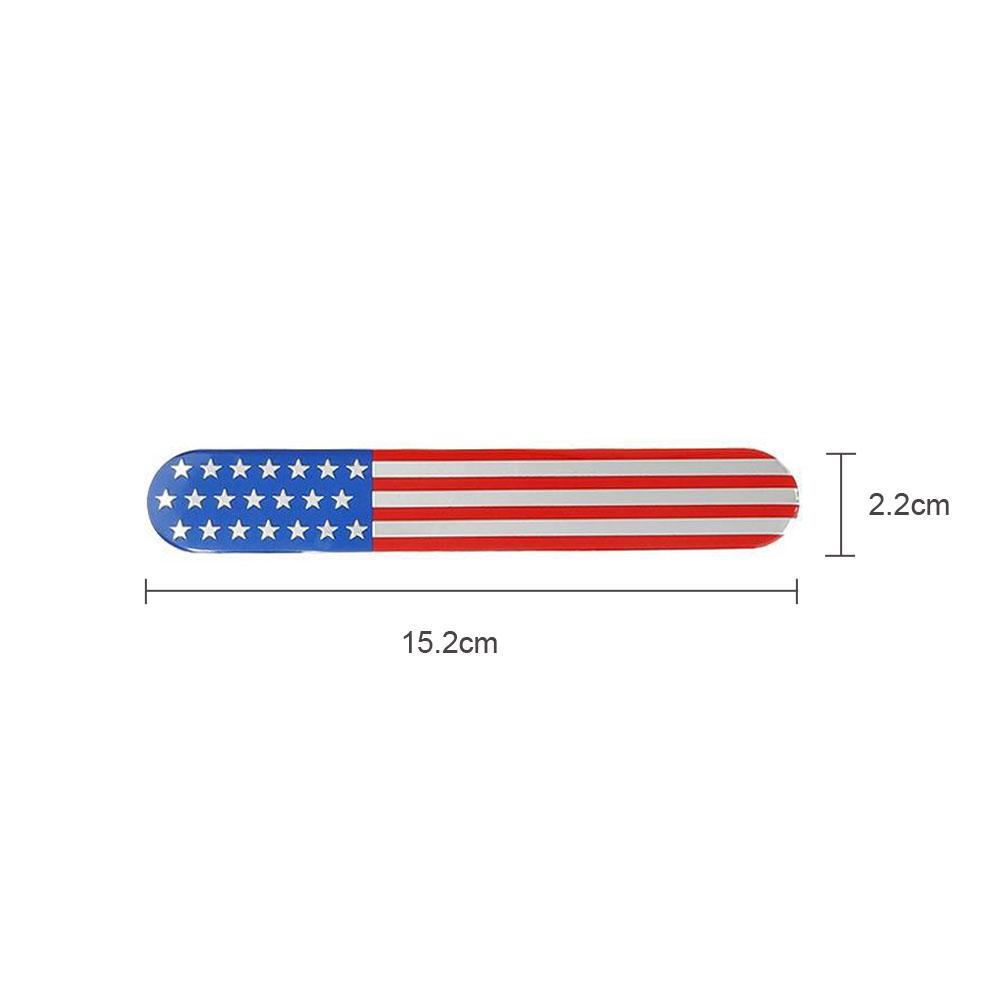 1 шт., автомобильные внешние аксессуары, 3D-флаг, эмблема, металлические наклейки для автомобиля, значок, декоративная наклейка, универсальные наклейки для кузова автомобиля и грузовика