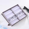 8 Slot Glasses Display Tray Eyewear Storage Box Sunglasses Organizer, Container for