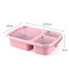 4 Compartments Fork Leak-Proof Microwave Bento Box Lunch Box Adult Lunch Containers Toddler Convenience Small Tools Accessory