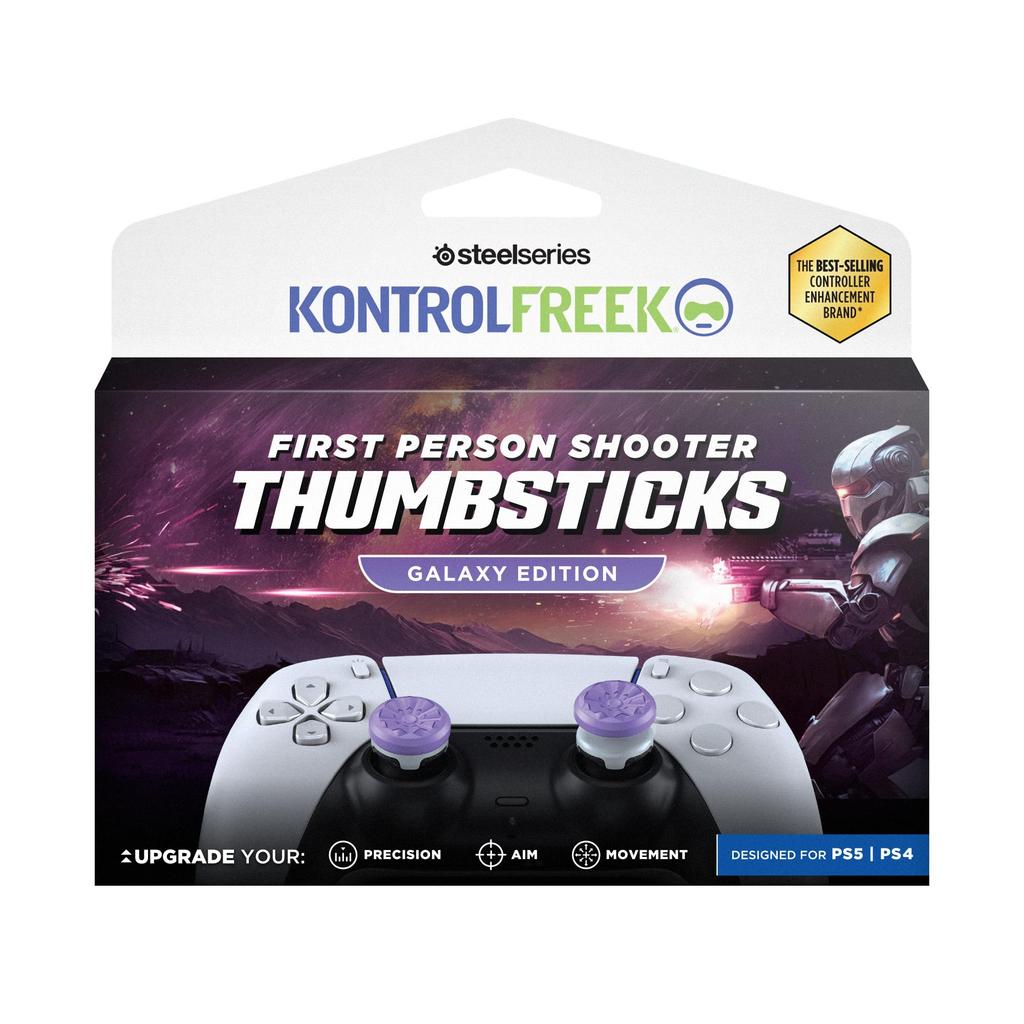 KontrolFreek FPS Freak для контроллера PS4/5, Galaxy PS5 Усилитель точности прицеливания, 6206-PS5-EC, Фиолетовый