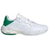 Adidas Barricade 13 Anti Slip Wear Resistant Low Top Tennis Shoes Men's White Green Sneakers JP7237