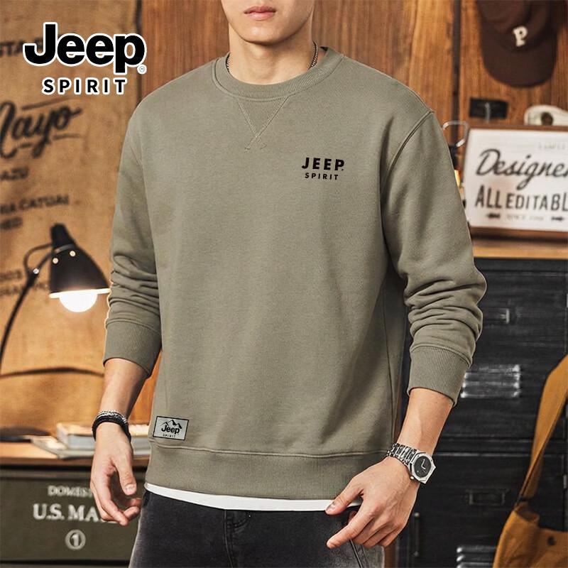 Мужская повседневная толстовка с логотипом JEEP SPIRIT