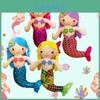 Милая мультяшная кукла-русалка, плюшевая игрушка для девочек, подарок, подушка для сна
