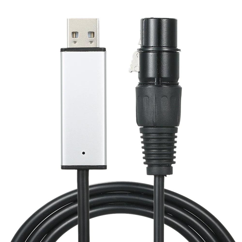 Адаптер USB на DMX512 для компьютерной консоли