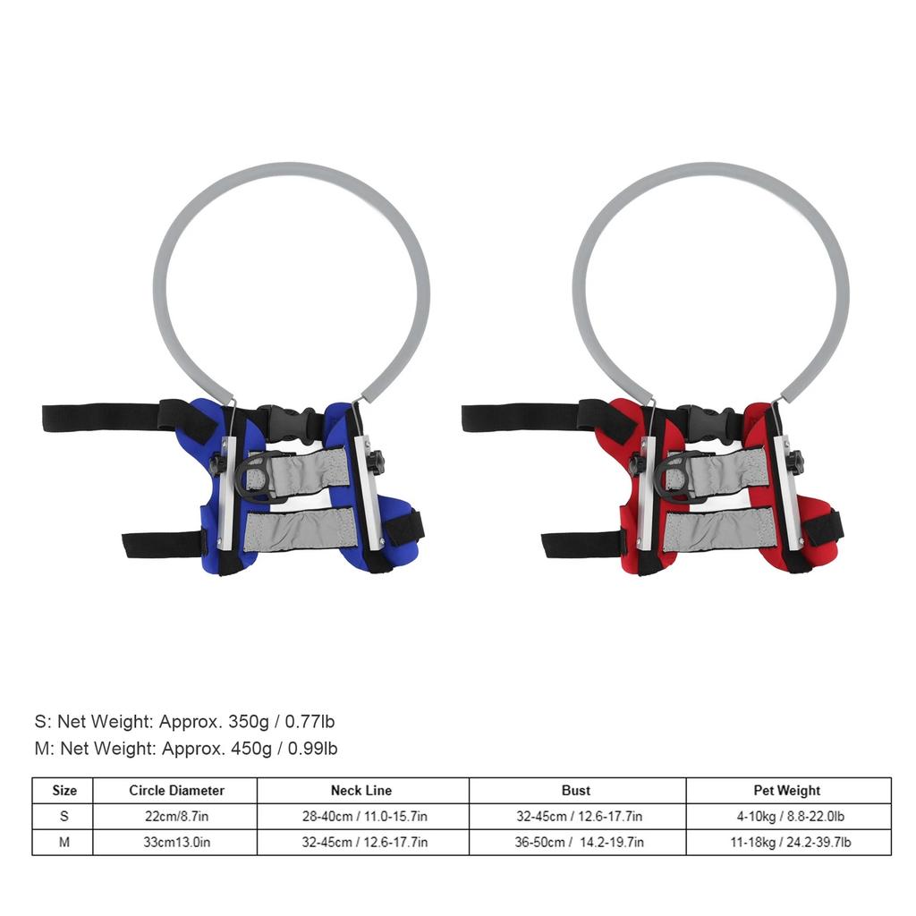 Бампер для защиты от столкновений слепых собак, легкий и тусклых домашних животных, защита от столкновений, удобный и дышащий