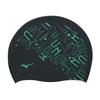 Mizuno N2JWC545 F Silicone Swim Black Cap,