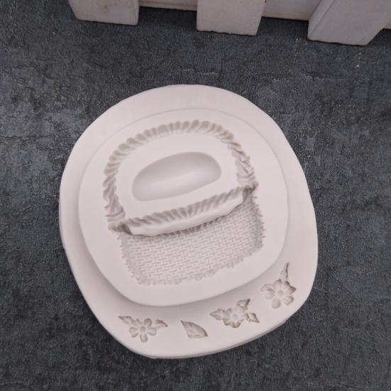 Форма для торта пищевой легкосъемный инструмент для украшения торта гибкая корзина для цветов шоколадные конфеты силиконовая форма кухонные принадлежности