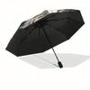 Elegant White Tiger Art Print - Luxury HomeDecor PosterUmbrella, Portable 3-Fold Compact Umbrella for Men & Women Gift