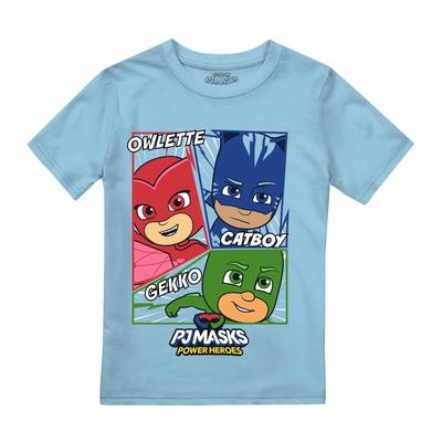 Футболка для мальчиков PJ Masks Герои комиксов Топ 3-8 лет Официальная