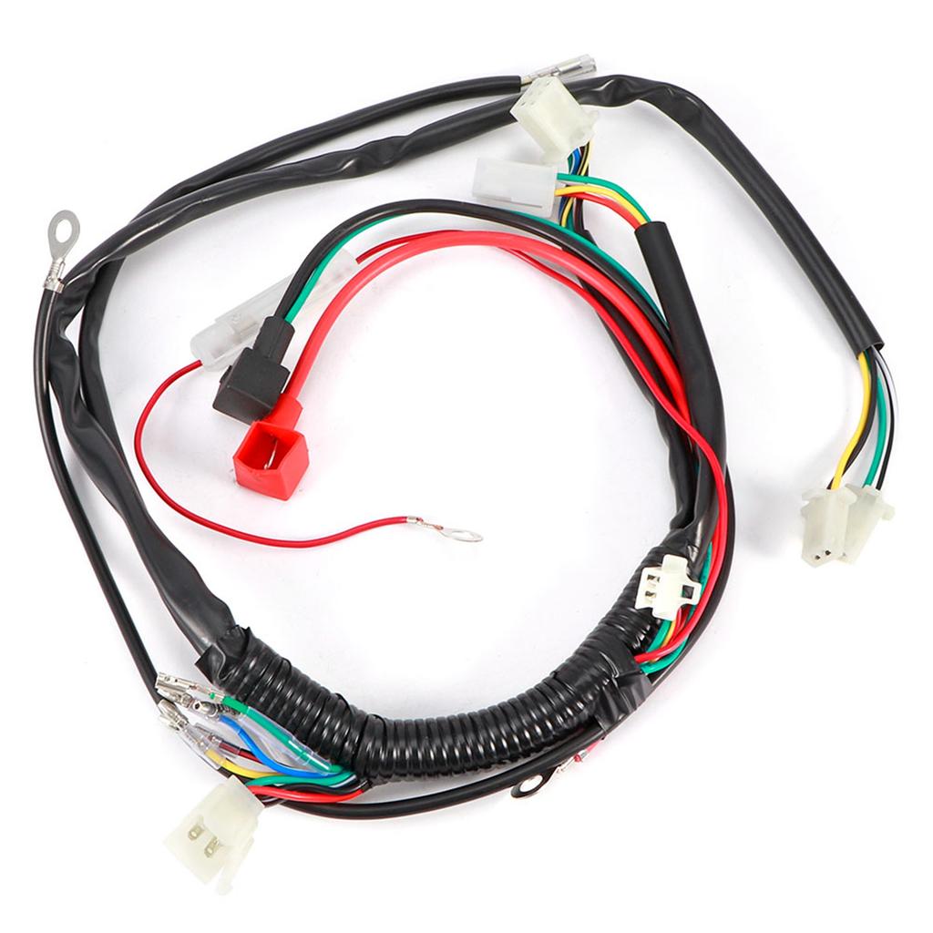 Electric Engine Start Wiring Loom Harness for Pit Bike Motorcycle ATV Quad 70cc 90cc 110cc 125cc