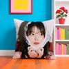IU SINGER FASHION ACTOR Pillow Case Pillow Case Plush Fabric Soft Double Sided Print Home Sofa High Quality Cushion
