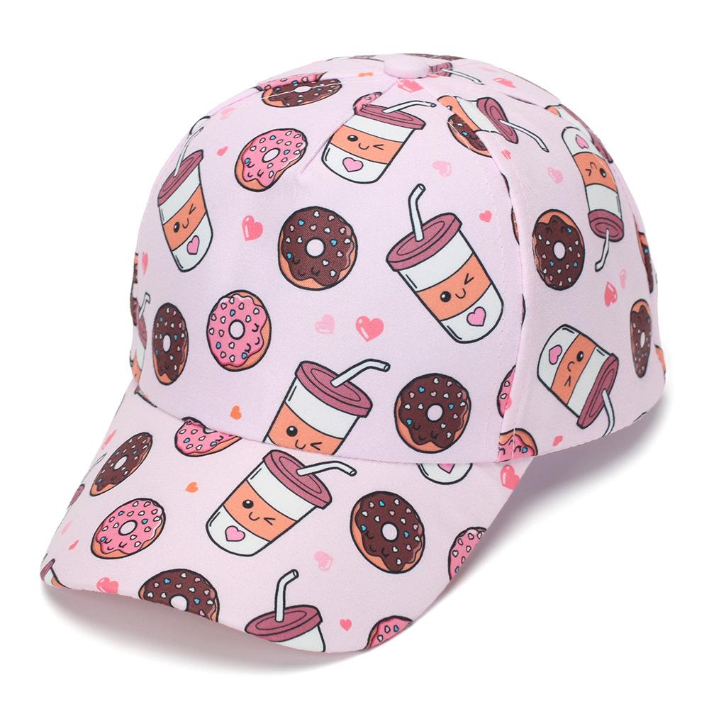 Children's Cartoon Animal Baseball Caps - Spring/autumn - Boys' Cute Beanie Hats - Girls' Sun Hats