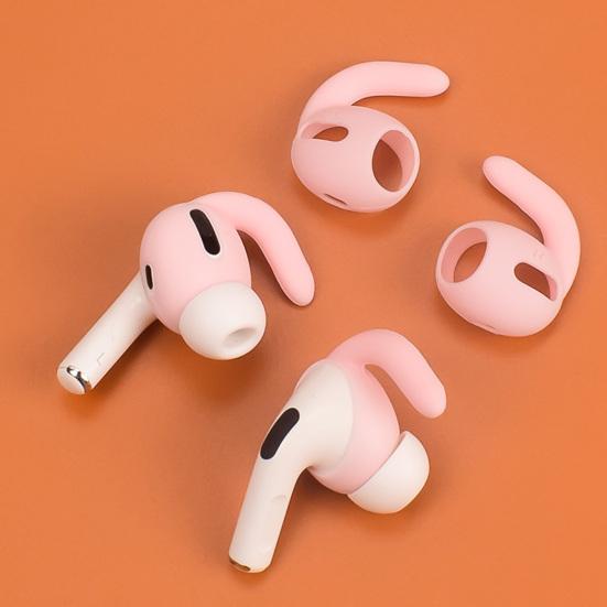 1 Pair Eartips Fall-proof Anti Slip Silicone Sports Earphone Covers for Airpods Pro